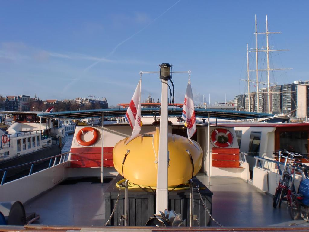 Hotelboat Fiep Amsterdam Exterior foto