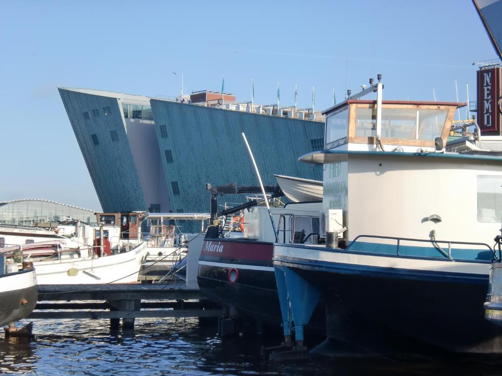 Hotelboat Fiep Amsterdam Exterior foto